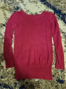 Gap Kids Girls Sweater Size Large 10 Violet Red - Picture 1 of 5
