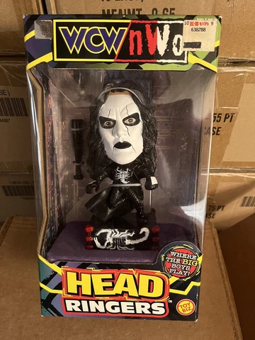 Sting WCW NWO Head Ringers 6 1/2" Bobblehead Figure Toy Biz 1999 NIB AAB91 Cover