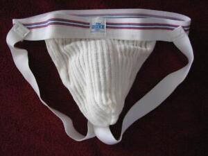 Vintage jockstrap Duke swimmer supporter USA made.   Last one of this size.