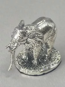 Sterling Silver Elephant Fully Hallmarked - Picture 1 of 3