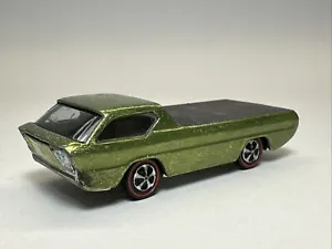 Original 1968 Hot Wheels Redlines DEORA  USA Lime Green Nice Used - Picture 1 of 13