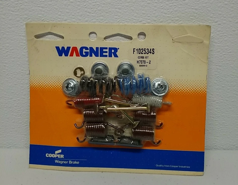 Kit de herrajes de freno de tambor Wagner trasero Wagner F102534S F102534S Foto 1 de 3