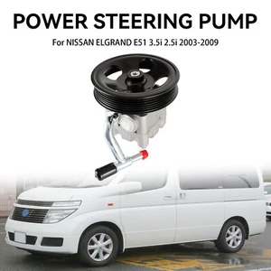 Power Steering Pump 8X113468 Fit Nissan Elgrand E51 3.5I 2.5I 2003-2009 K2 - Picture 1 of 12