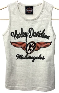 Harley Davidson Girls Youth Kids Size 6 Motorcycle Tank Top - Picture 1 of 3