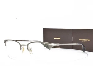 Oliver Peoples Eyeglasses SILVER JAPAN Half Rim Titanium WALSTON 5230 49-21-140 - Picture 1 of 5
