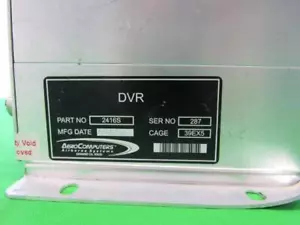 AeroComputers X3 Airborne Systems DVR 0154 Flir L3 Wescam Tactical Recorder - Picture 1 of 2