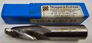 NEU - Niagara HSS Endmühle - EDP # 24244 - 3/4 x 3/4 x 1-5/8 x 3-7/8 - 2 Flöte - Bild 1 von 8