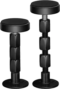 Herramienta antivibración marco cama ajustable negro 2 piezas, tapones de cabecero con fu gratis - Imagen 1 de 12