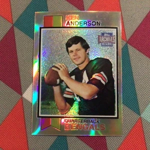 2001 Topps Archives Reserve Refractor Ken Anderson #48 Bengals HOF Legend - Picture 1 of 2