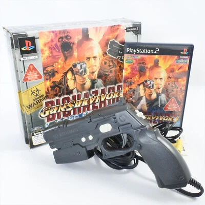 BIOHAZARD Gun survivor 4 Gun Controller -Work for CRT TV Only-Playstation 2 0604 - Image 1 of 4