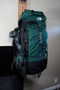 MASSIVE Vintage North Face Backpacking Trekking Backpack Vtg Green