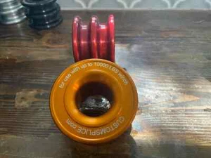 Double Soft Shackle Pulley Diamond Recovery Ring 10 Ton - Picture 1 of 5