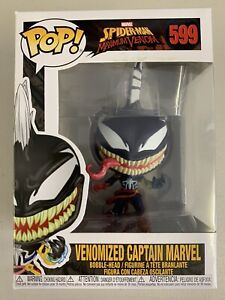 Venomized Captain Marvel 599 ~ Marvel: Max Venom - Funko Pop Vinyl + Protector