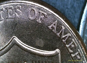 Moneda de error Lincoln Sheild Penny 2022 alimentador de golpes débil golpe de dedo - Imagen 1 de 7