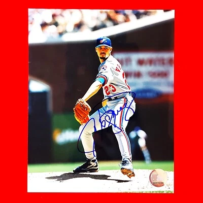 Autographed Javier Vasquez Montreal Expos Photo - X3 - Image 1 of 2