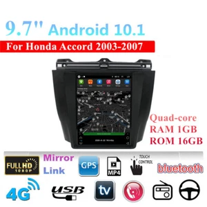 9.7'' Android 10.1 Car Stereo Radio GPS WIFI BT FM for Honda Acccord 7 2003-2007 - Bild 1 von 21