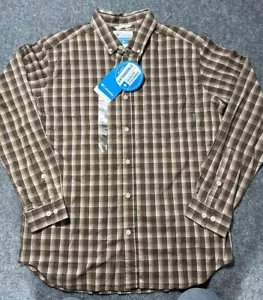 Columbia Shirt Men's Size LG Multicolor Long Sleeve Button Up Plaid NWT - Picture 1 of 9