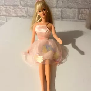 Barbie 1998 Flower Mania " Special Edition Original Dress Bow Pearl Earrings - Bild 1 von 9