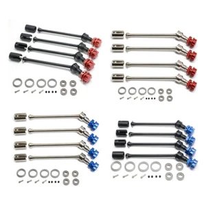 4Pcs 8996X Steel Extended Drive Shaft CVD For 1/10 Traxxas MAXX Widemaxx RC Car - Imagen 1 de 15