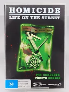 Homicide - Life On The Street : Fourth Series Season 4 DVD Ned Beatty Robyn Will - Picture 1 of 2