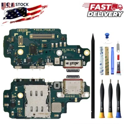 OEM USB Charging Port Board For Samsung Galaxy S23 Ultra SM-S918U USA Version - Image 1 of 4