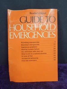 1985 Readers Digest Guide to Household Emergencies (Softcover) - Picture 1 of 3