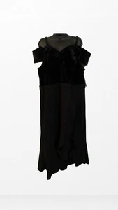 Addison Evenings size 22W Prom Cocktail off the shoulders Black Dress - Picture 1 of 1