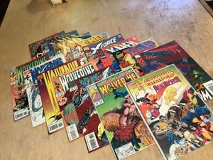Vintage Marvel Lot Uncanny X-Men, Wolverine, Classic, X-Force, near mint Comics - Bild 1 von 7
