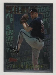 1996 Topps Mystery Finest #02 Greg Maddux Atlanta Braves BV$8 Insert #2 - Picture 1 of 1