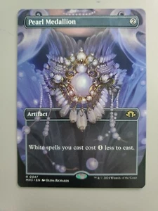 MTG Pearl Medallion Modern Horizons 3 0347 Borderless Rare - Bild 1 von 1