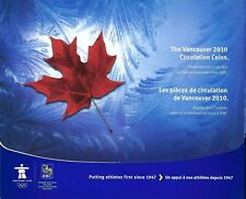 Lot de 17 pièces 15-2010 pièce olympique de 25 cents Canada Vancouver + 2 huards chanceux