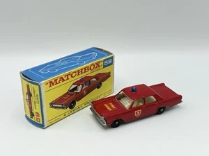 Matchbox Lesney 59c Ford Galaxie Fire Chief Original & Boxed - Bild 1 von 12