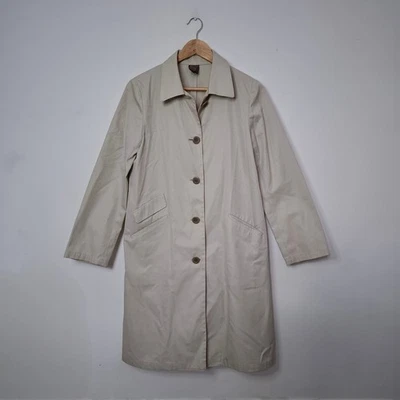 Тренч JEAN PAUL GAULTIER винтажный бежевый на пуговицах с длинными рукавами размер 42 - Изображение 1 из 4
