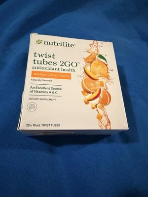 Nutrilite™ Twist Tubes 2GO™ – Saúde antioxidante - Manga cítrica - Imagem 1 de 4