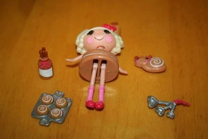 Mini muñeca pegajosa Lalaloopsy rara Bun Bun-completa-usada - Imagen 1 de 3