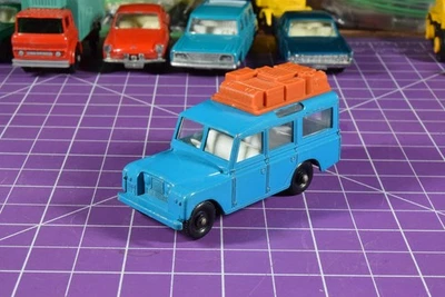 Matchbox/Lesney regular wheel No 12c Teal Blue - Image 1 of 4