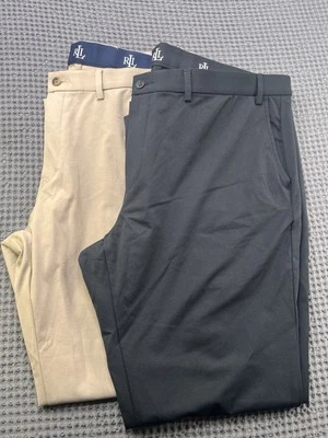 Pantalones Lauren Ralph Lauren Etiqueta Negra Hombres 42 x30 Golf Performance Elastizados  Foto 1 de 4