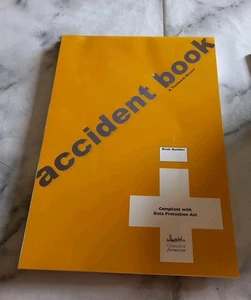  A4 Accident Reporting Book - Data Protection Compliant Ring Binder Pages - Picture 1 of 3