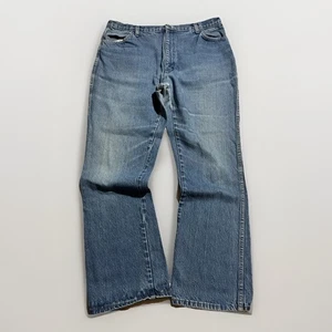 Vintage 90s Rustler Jeans USA Made Talon 42 Zipper Straight Leg 38 32 Workwear - Picture 1 of 8