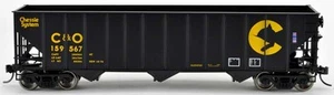 Sistema de ajedrez tolva Bowser 43507 escala HO 100 toneladas C&O #159523 - Imagen 1 de 1