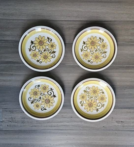 Set Of 4 NuStone 10.5" Dinner Plate Fiesta C1002 International Silver Co. Japan - Picture 1 of 3