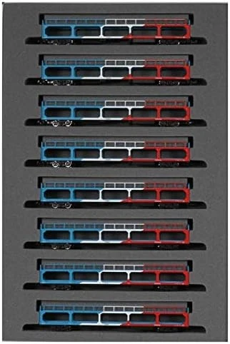 KATO N Gauge Ku 5000 Tricolor Color 8cars Set 10-1603 Model Train Freight Car - image 1 of 4
