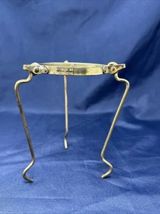 Antique Foldable Lamp Shade Holder 10” Spider Tripod For Oil Lamp PAT FEB 16 ‘97 - Picture 1 of 13