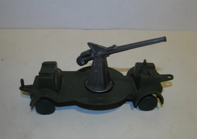 Pistola de campaña de plástico Renwal del ejército de Estados Unidos de colección juguete soldado cañón Foto 1 de 4