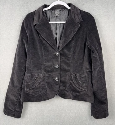 Blazer Rampage Mujer Pana Clásico Forrado Chaqueta 3 Botones Negro Talla XL Foto 1 de 4