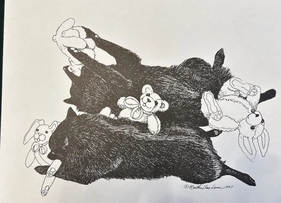 Черно-белый принт Schipperke от Martha Van Loan 8x10 - Изображение 1 из 1