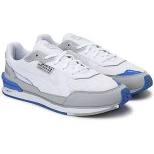 PUMA MAPF1 Low Racer White Sneakers – Men’s Unisex Motorsport Shoes 8.5 - Picture 1 of 13