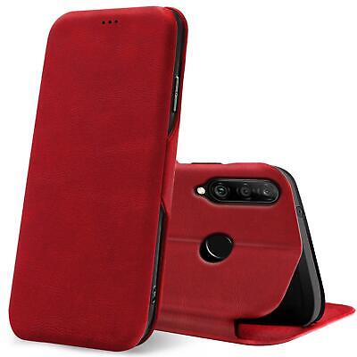 Für Huawei P30 Lite Style Handy Hülle Schutz Tasche Flip Case Klapphülle • 7.90€