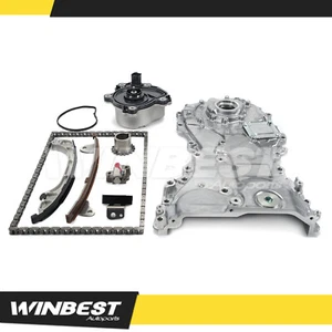 Timing Chain Kit Oil Water Pump for 13-18 ES300h Avalon 12-17 Toyota Camry 2.5L - Picture 1 of 22