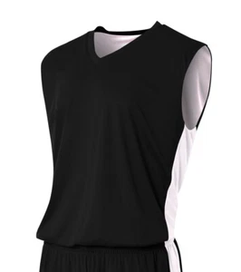 A4 NB2320 Youth Polyester Easy Care Reversible Moisture Management Muscle - Picture 1 of 14